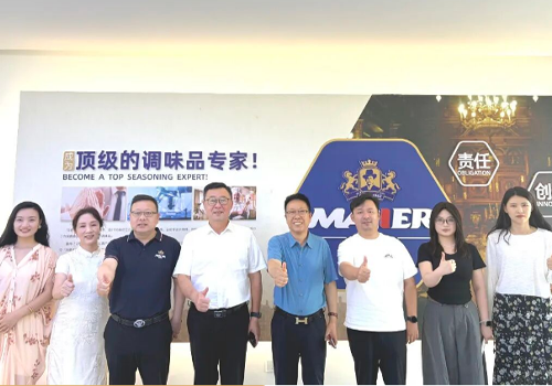 品质为本，赋能餐饮｜河南省餐饮食材业协会会长吴祖兴一行莅临马吉尔生产基地考察调研！